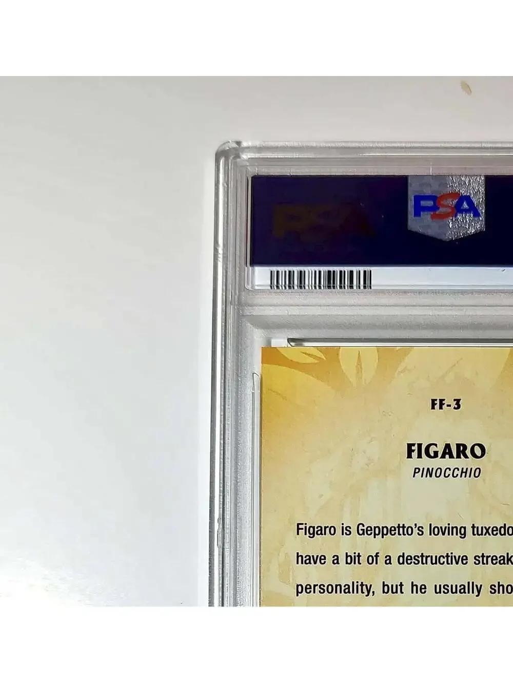 Figaro 2025 Topps Disney #FF-3 Furry Friends Card Pinocchio PSA 10